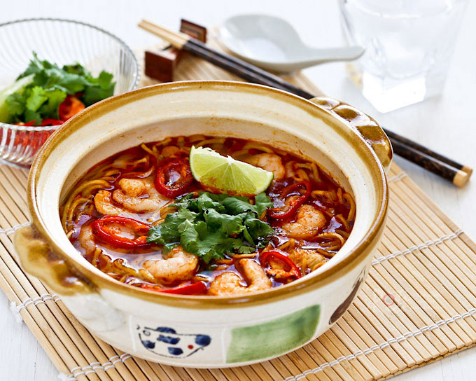 Tom Yum Noodle Soup