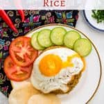 Indonesian Fried Rice (Nasi Goreng) pin