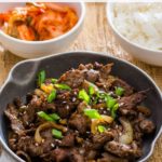 korean beef bulgogi pin