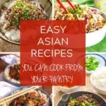 easy asian recipes pin