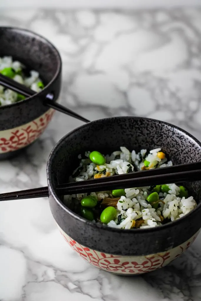 edamame rice