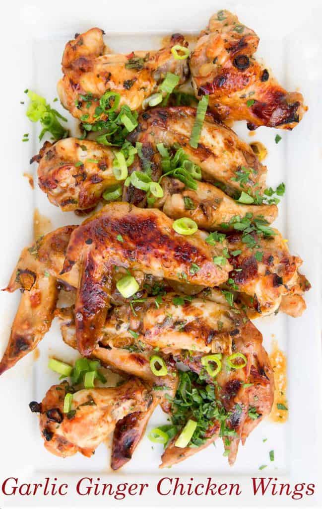 garlic ginger chicken wings