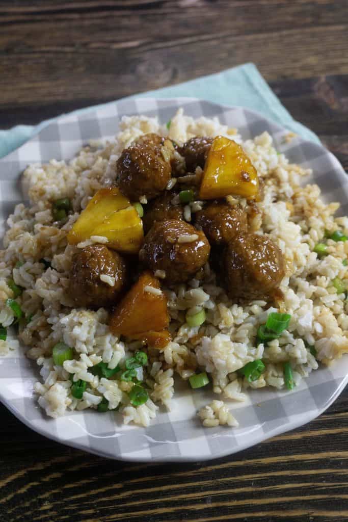 instant pot teriyaki meatballs