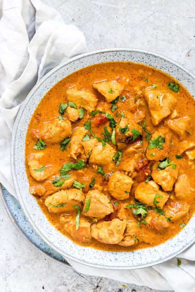 instant pot chicken curry
