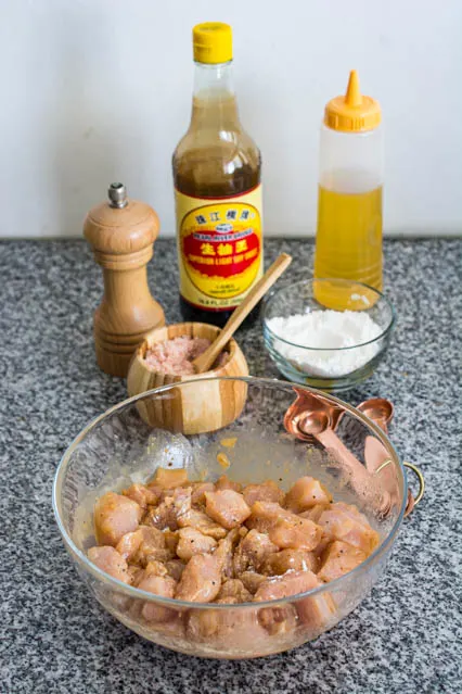 marinated chicken for stir fry