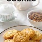 chinese almond cookies pin