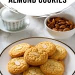chinese almond cookies pin