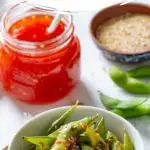 sweet chili edamame