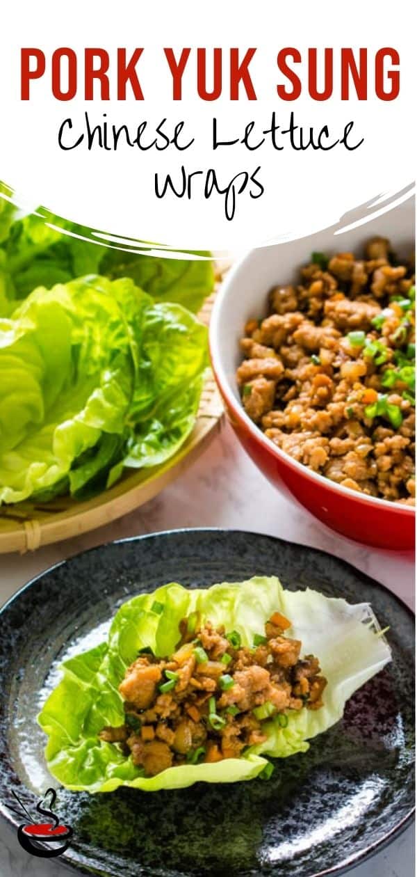 Pork Yuk Sung (Chinese Lettuce Wraps) Wok & Skillet