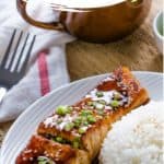 Easy pan fried teriyaki salmon pin