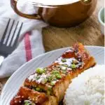 Easy pan fried teriyaki salmon pin