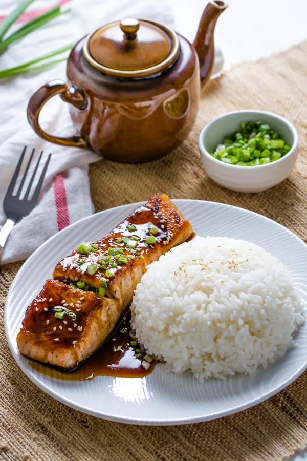 Easy Pan-Fried Teriyaki Salmon