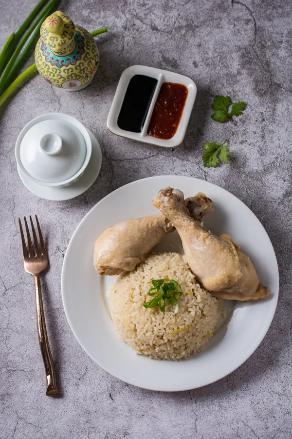 Instant Pot Hainanese Chicken Rice