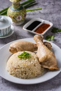 Instant Pot Hainanese Chicken Rice