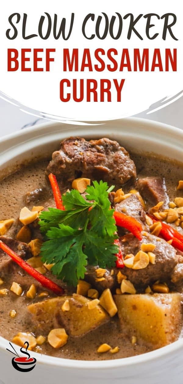 Easy Slow Cooker Beef Massaman Recipe | Wok & Skillet Easy Slow Cooker Beef Massaman Recipe | Wok & Skillet