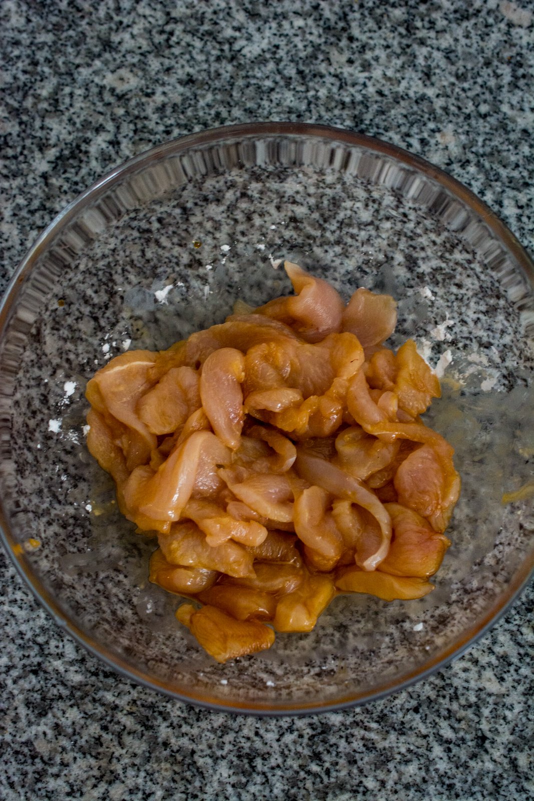 marinating sliced chicken breast