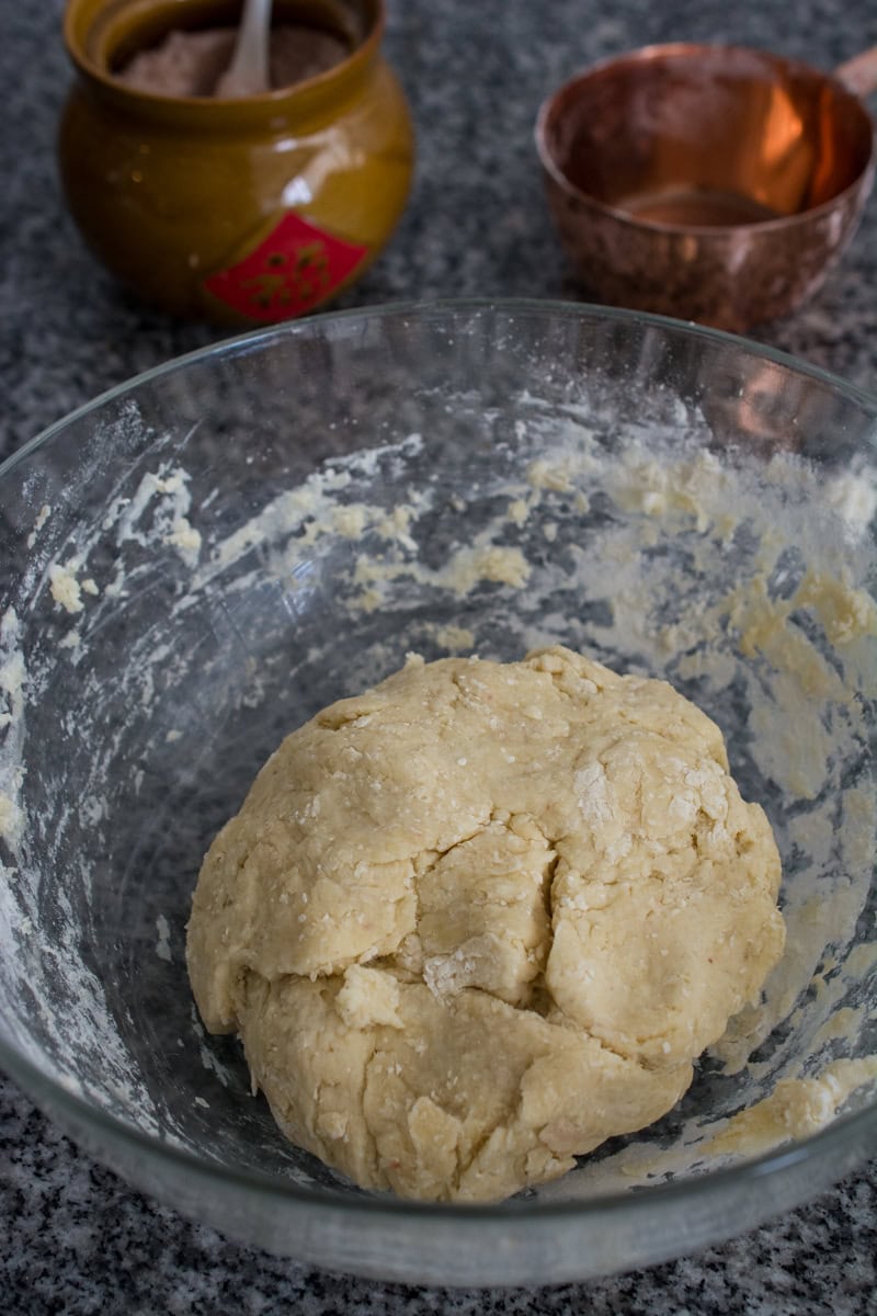 chinese scallion pancake dough ball